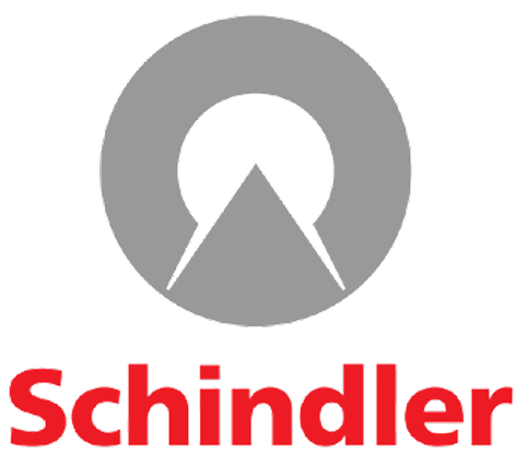 Logo or graphic associated with Schindler company.